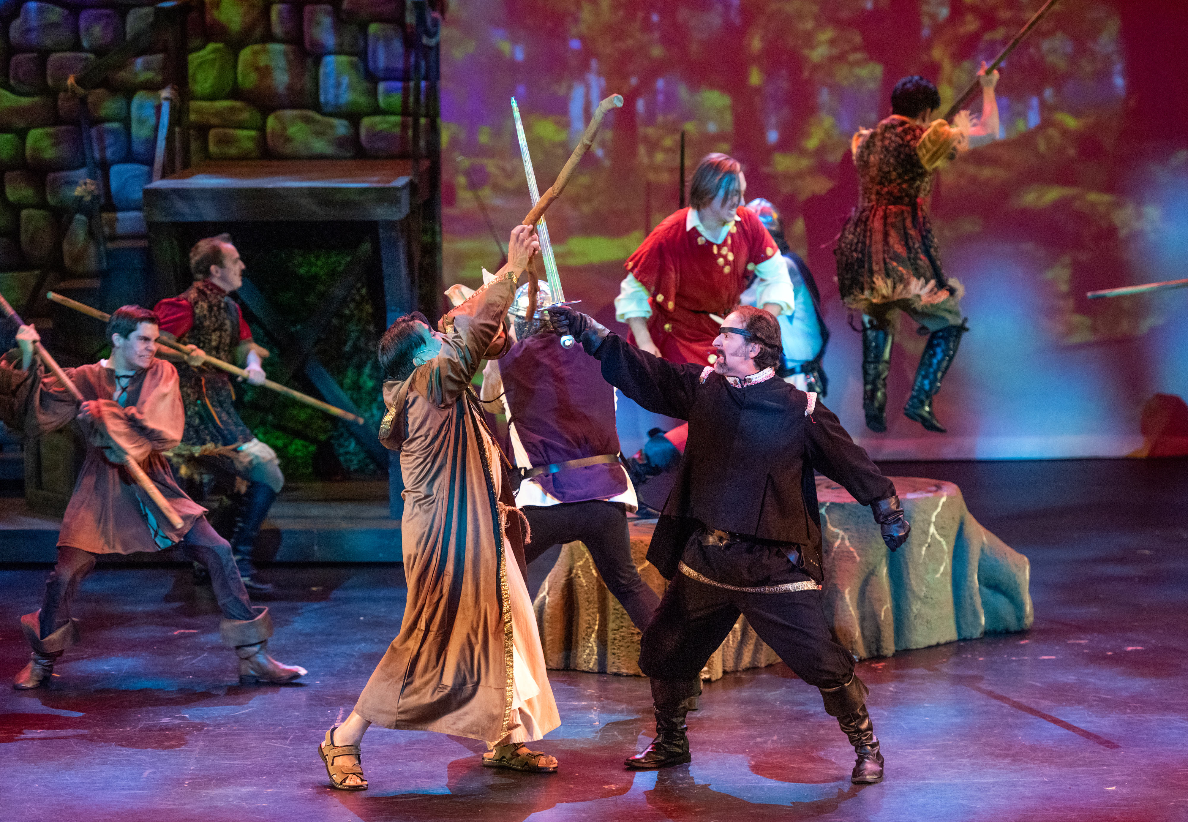 âRobin Hood and the White Arrowâ cast members battle on...