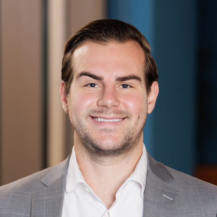Tyler Gebauer recently joined SRS Real Estate Partners in Newport...