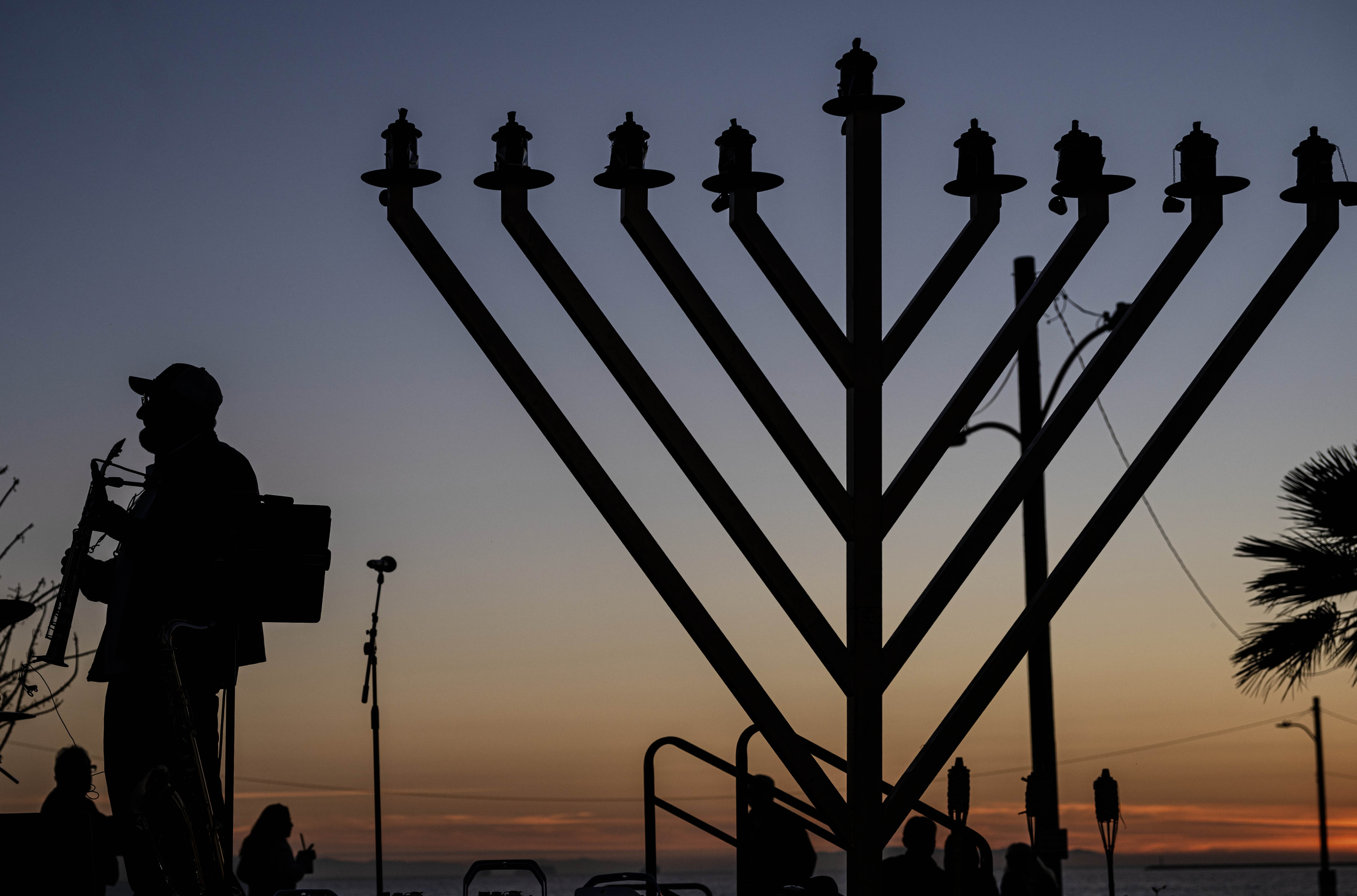 Leo Chelyapov, with the music group Kings of Klezmer, plays...