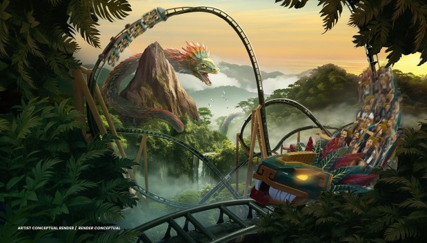 Concept art of Vidanta World's new Beauty of Nature theme park in Mexico. (Courtesy of Grupo Vidanta)