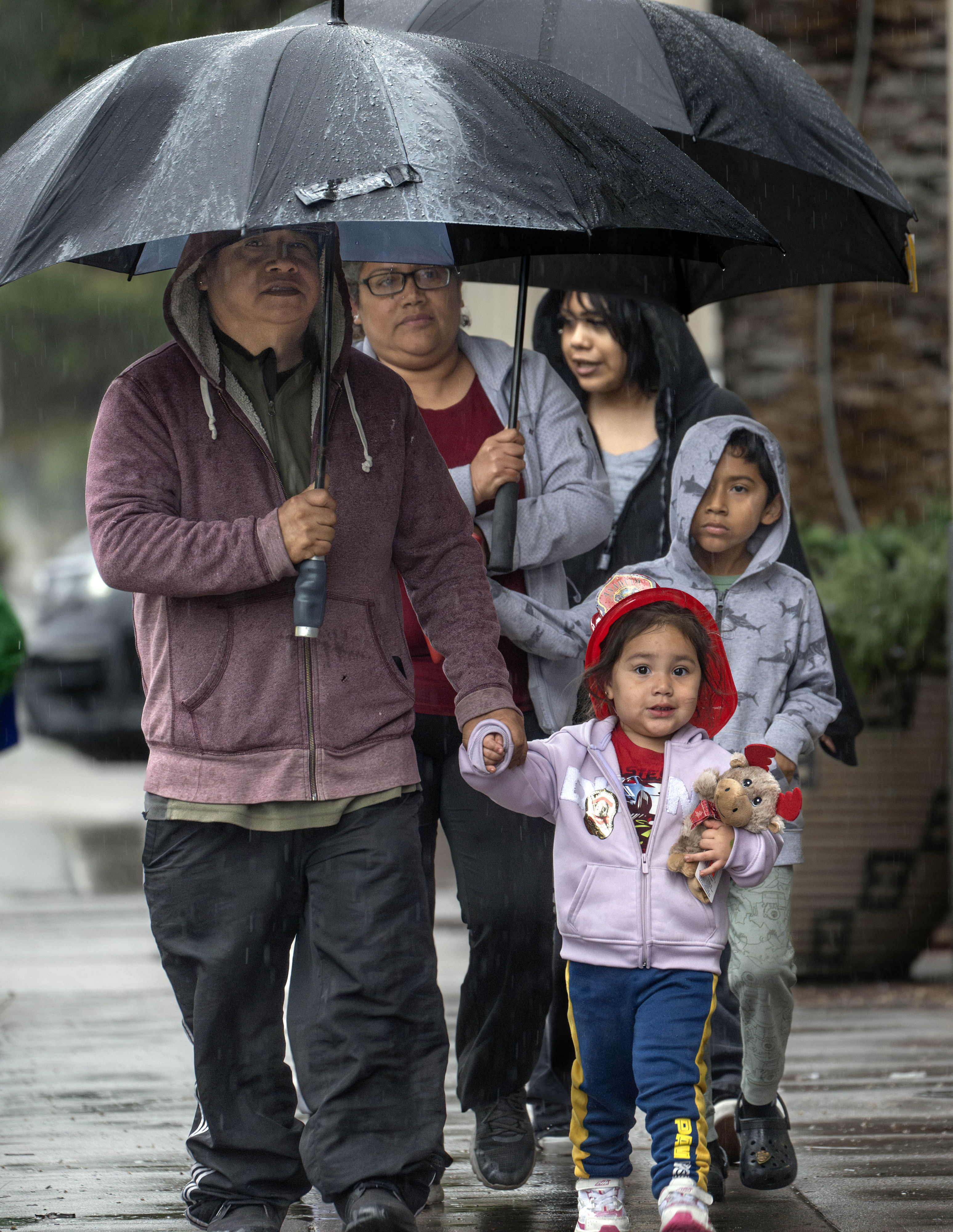 Guest to the annual holiday brunch at West Center Street...