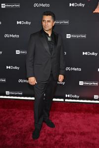 Cliff Curtis at the “Avatar: Fire and Ash” World Premiere held at the Dolby Theatre on December 01, 2025 in Los Angeles, California.