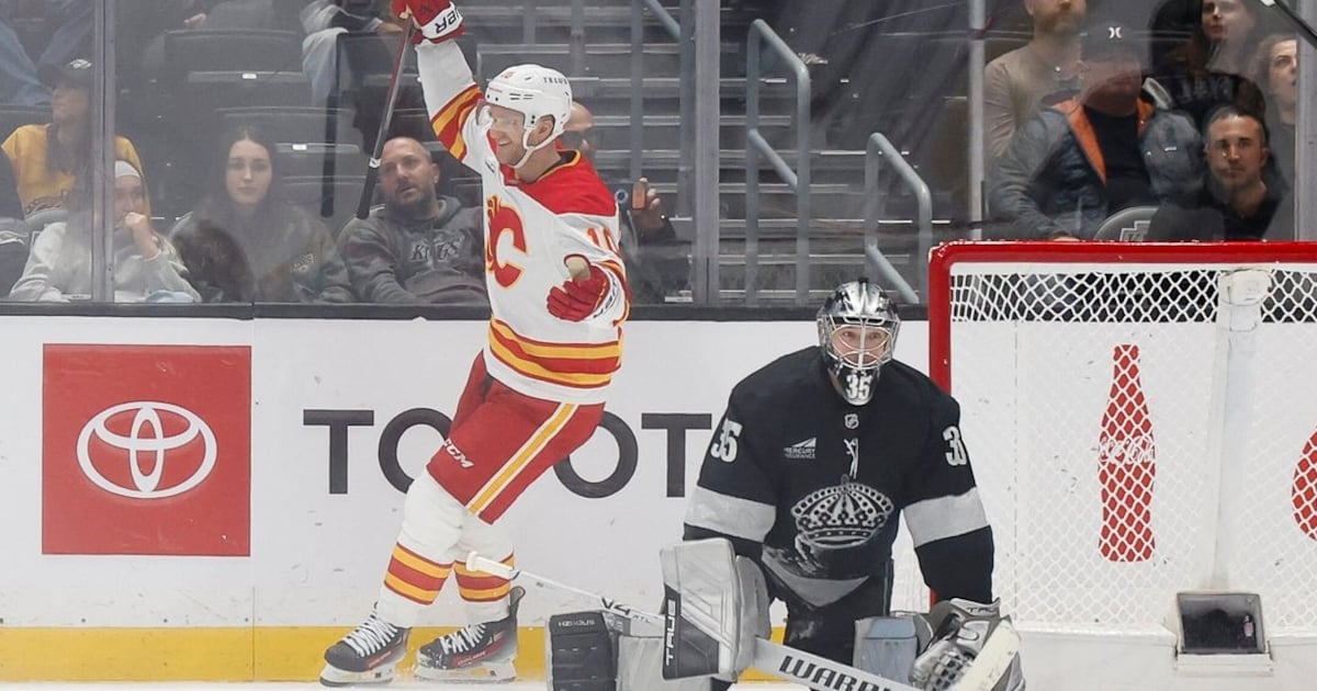 Morgan Frost scores in overtime to lift Calgary Flames past Los Angeles Kings