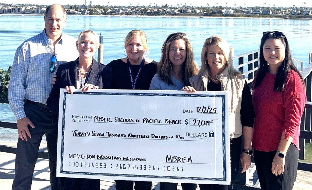 Mission Beach Real Estate Association raises $27K for Pacific Beach schools