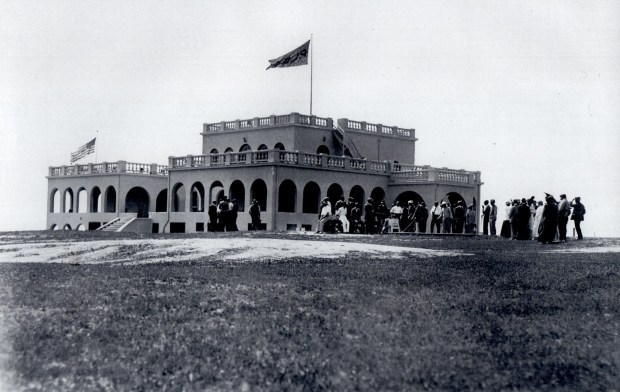 Al Spalding's Point Loma Golf Club clubhouse, circa 1913. (Ocean Beach Historical Society)