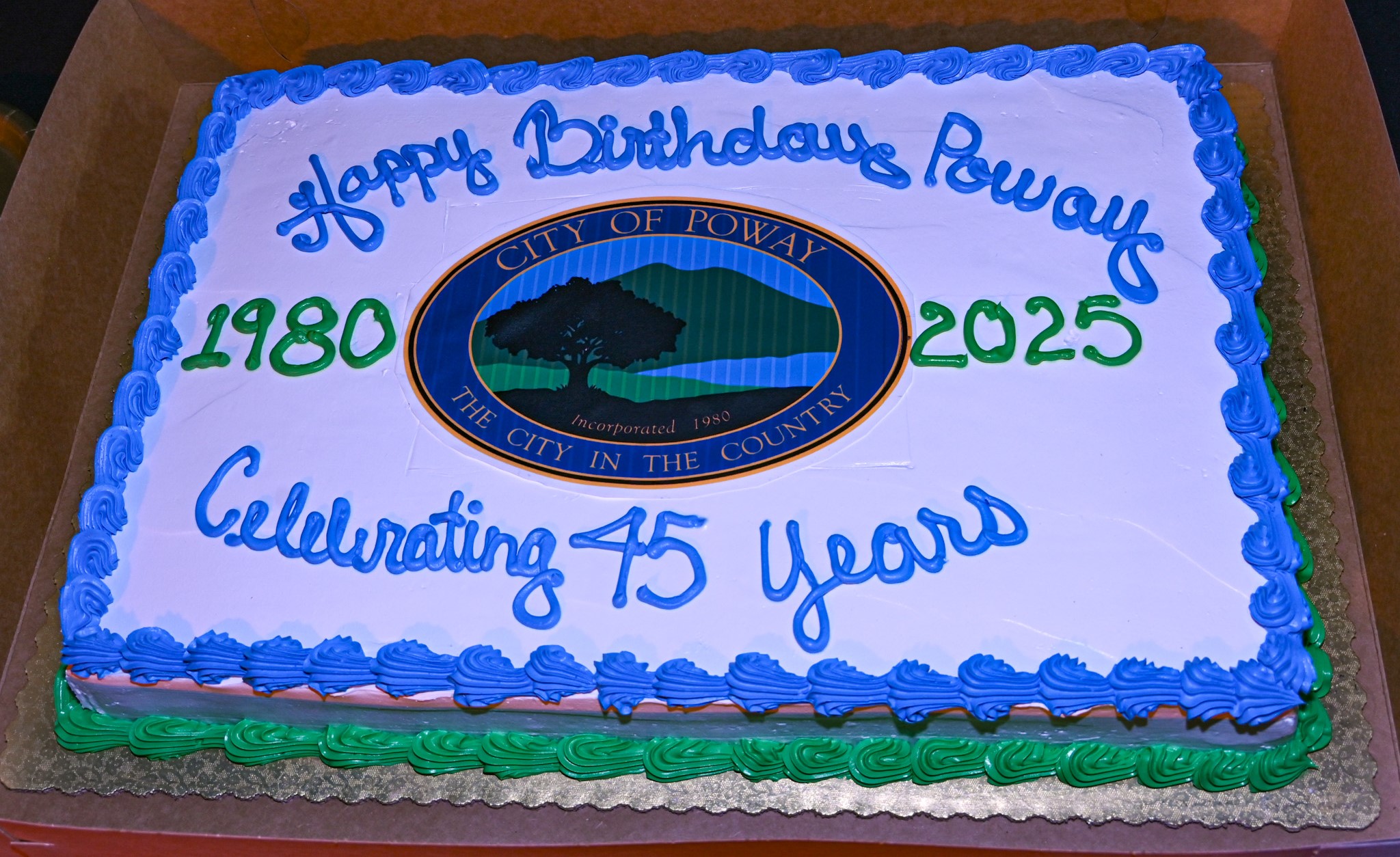 The City of Poway marked the 45th anniversary of its...