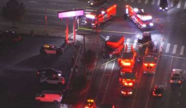Ambulance collides with SUV en route to hospital in Panorama City – NBC Los Angeles