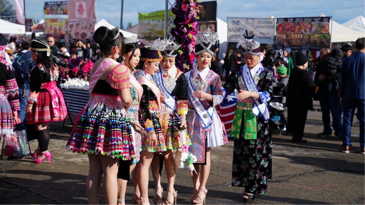 Hmong New Year Event in Fresno Celebrates Their 50 Years in America