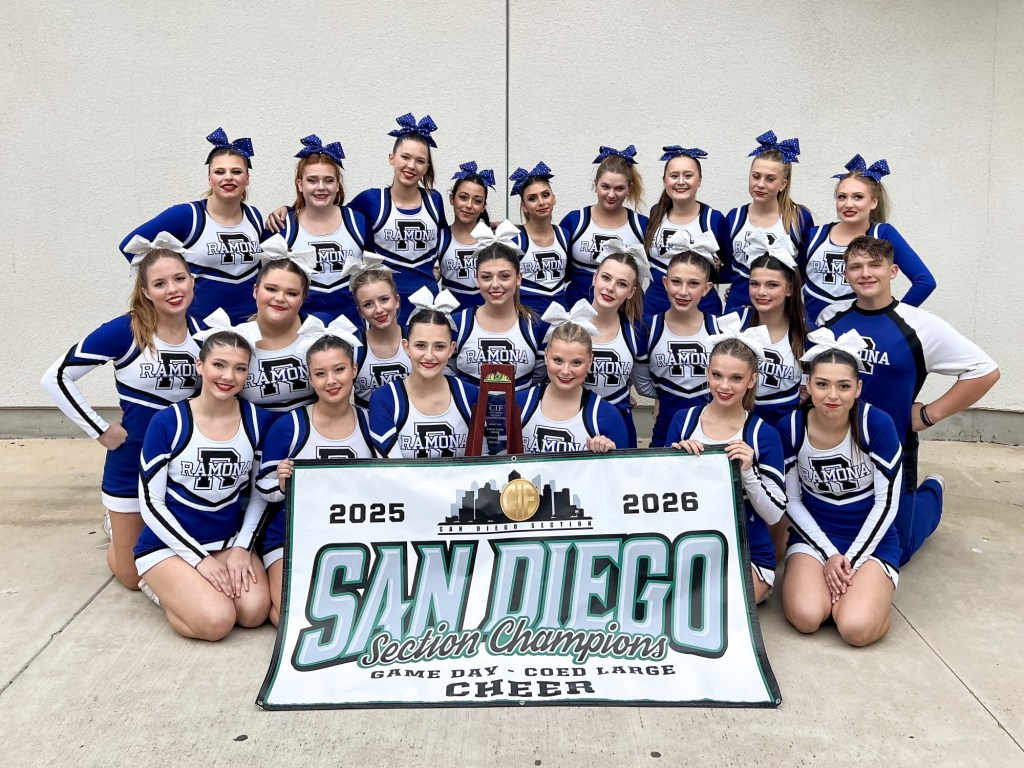 Ramona High cheer teams win first CIF championship – San Diego Union-Tribune