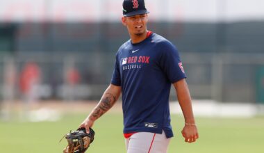 Vaughn Grissom didn't play for the Red Sox in 2025, demoted to the minors after posting a .535 OPS during 13 spring training games.