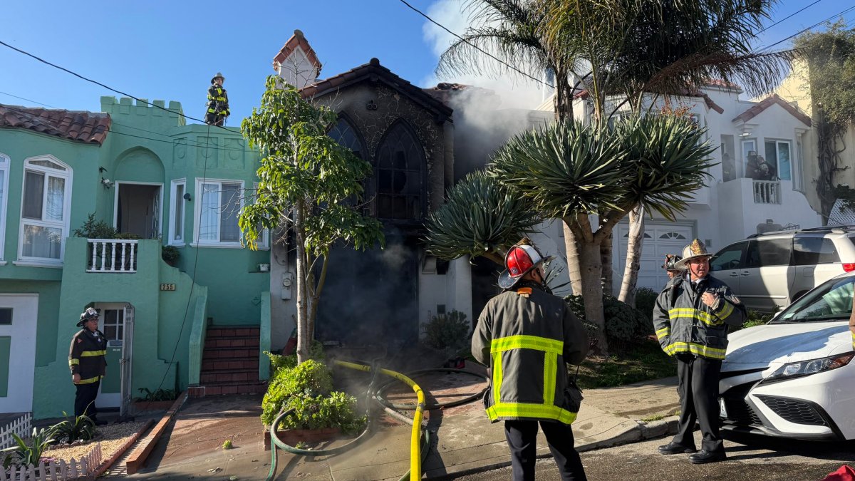 Fire damages homes in San Francisco – NBC Bay Area