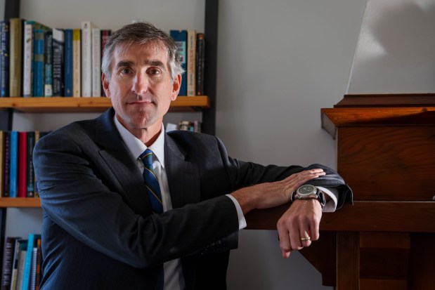 Former immigration judge Jeremiah Johnson looks on from his home in San Francisco, Calif., on Thursday, Dec. 4, 2025. Johnson was among several immigration judges removed by the Trump Administration last month. (Ray Chavez/Bay Area News Group)