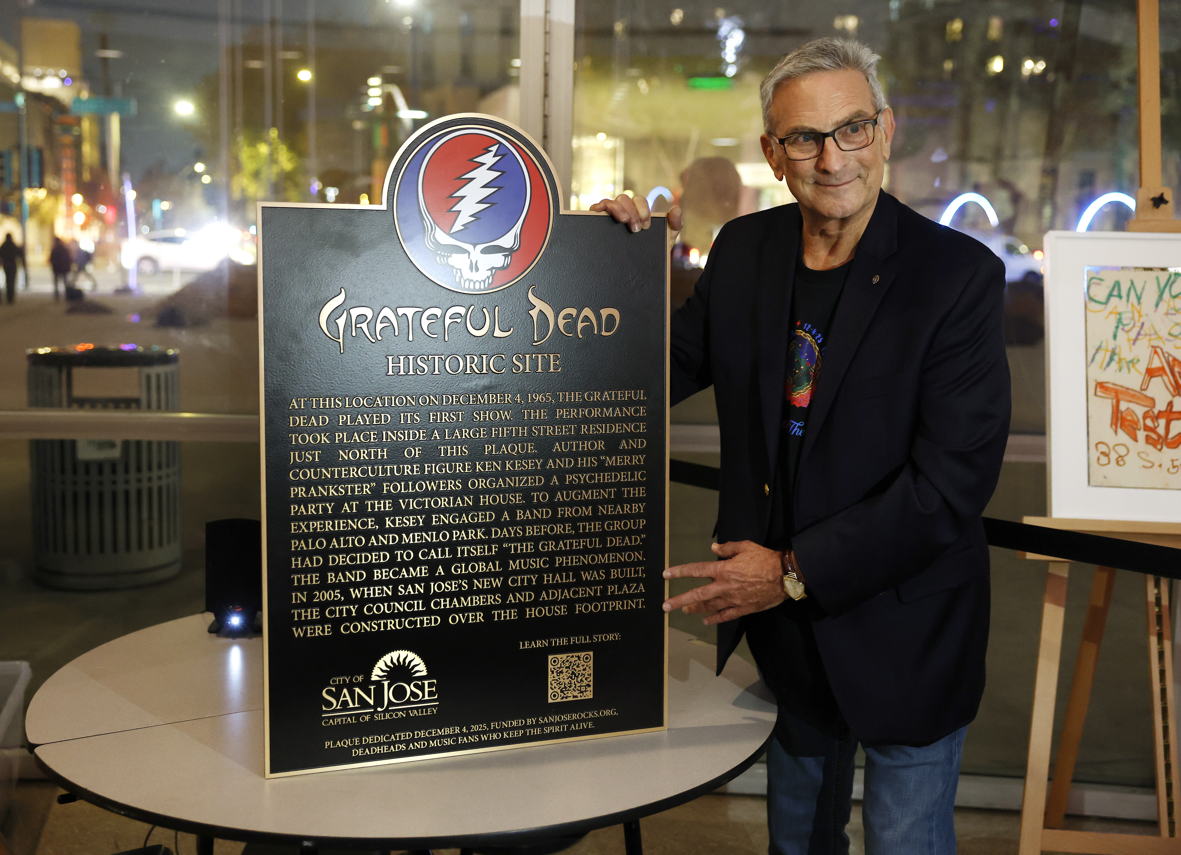 Dan Orloff, founder and âchief rock officerâ of San Jose...