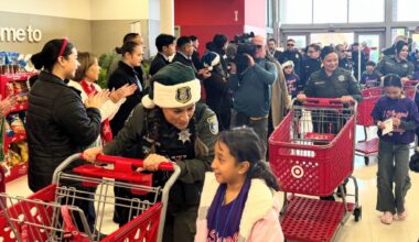 San Jose students get a holiday treat thanks to Shop With a Cop program – East Bay Times