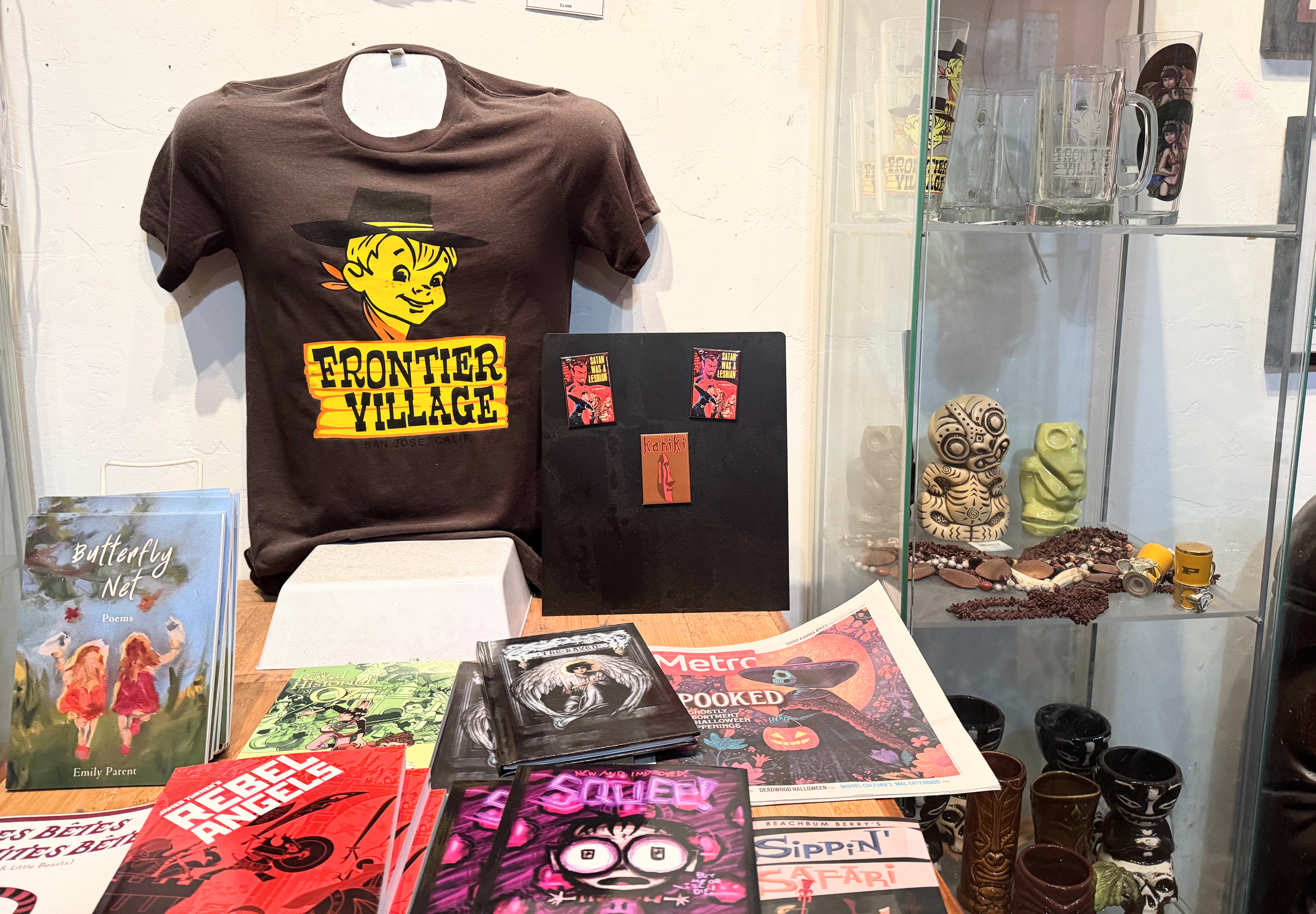 T-shirts, tiki mugs and graphic novels are among the items...