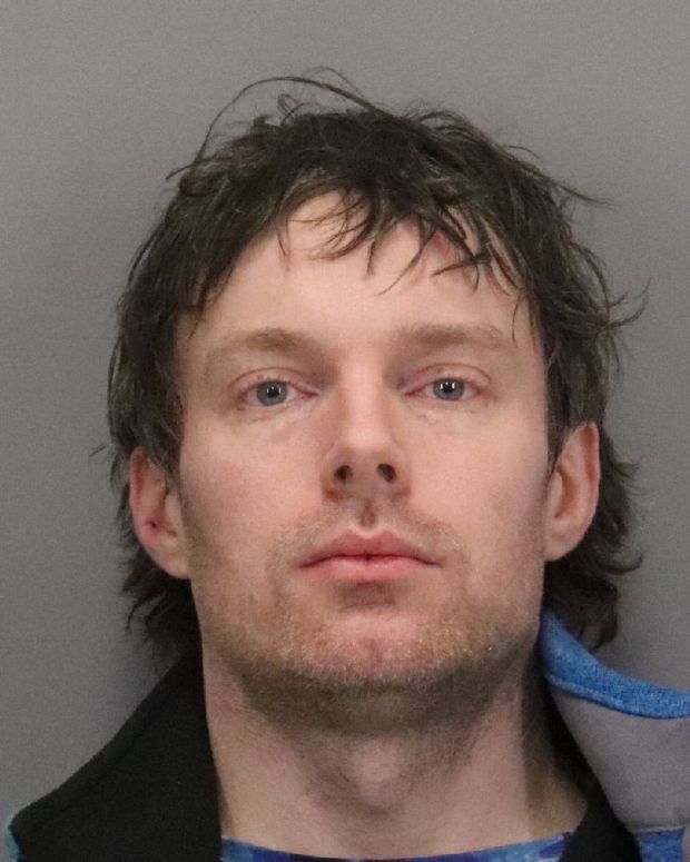 Peter Karasev, 36, of San Jose, has been arrested in connection with a San Jose Police Department investigation into suspected explosives-related and illegal drug offenses, authorities said. (San Jose Police Dept.)