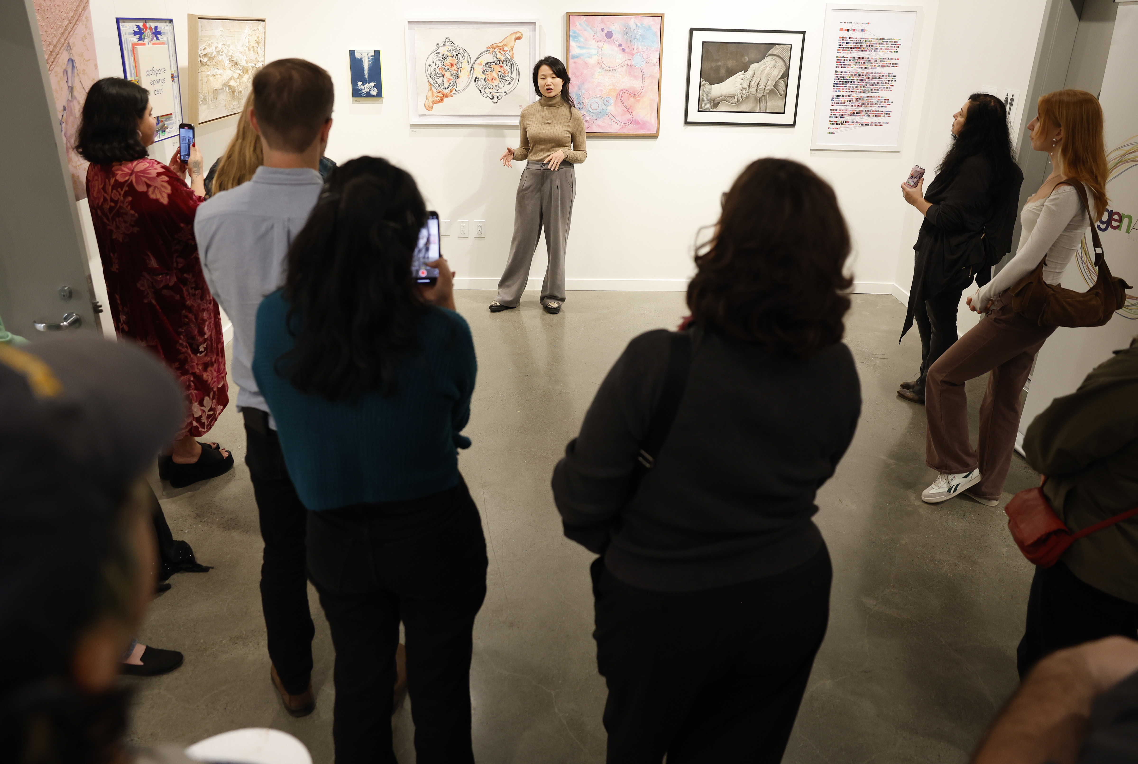 Artist Yuting Wang talks about her artwork titled âMirror of...