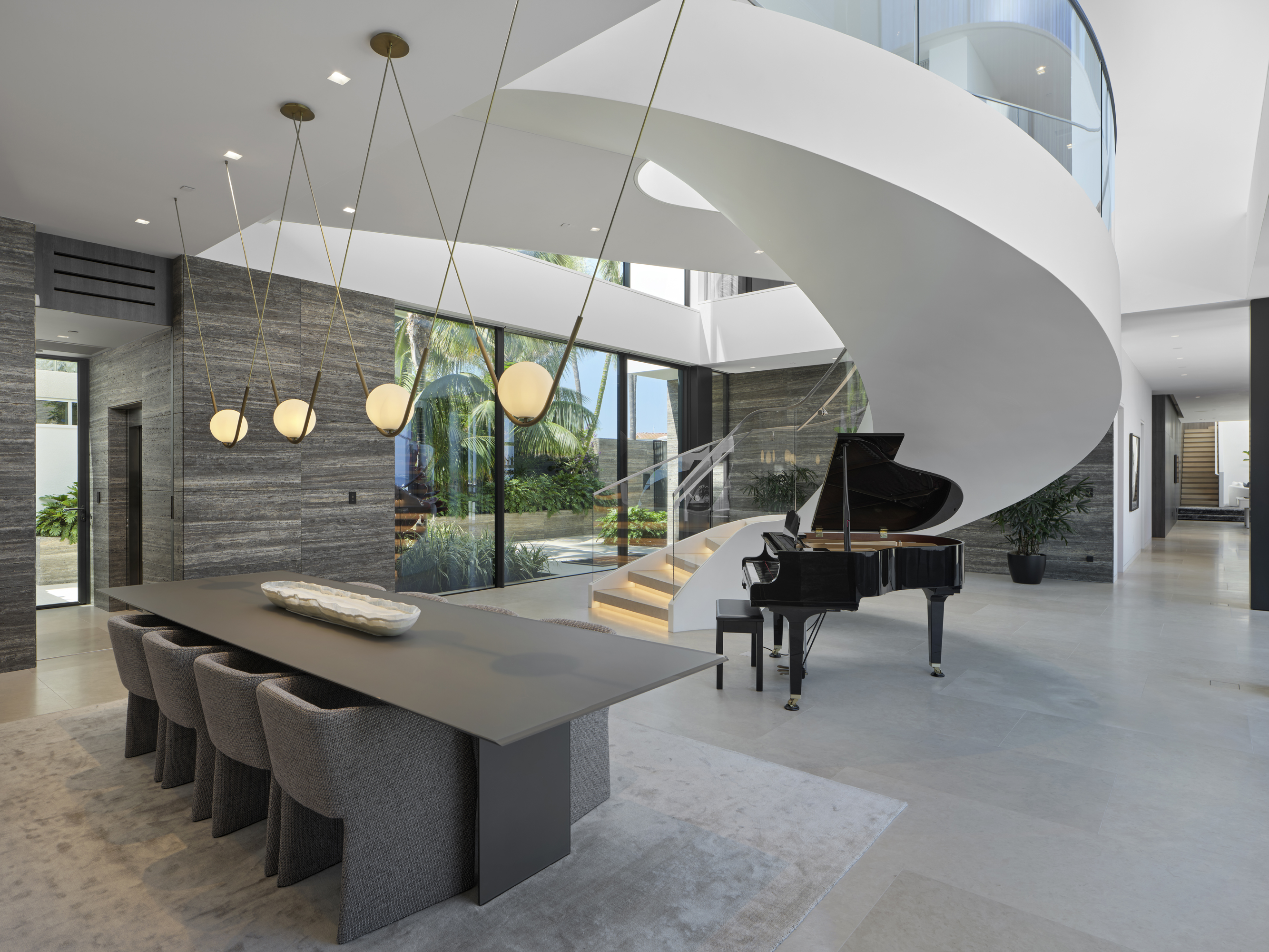 Front room at 3 The Point in Coronado. (Courtesy of...