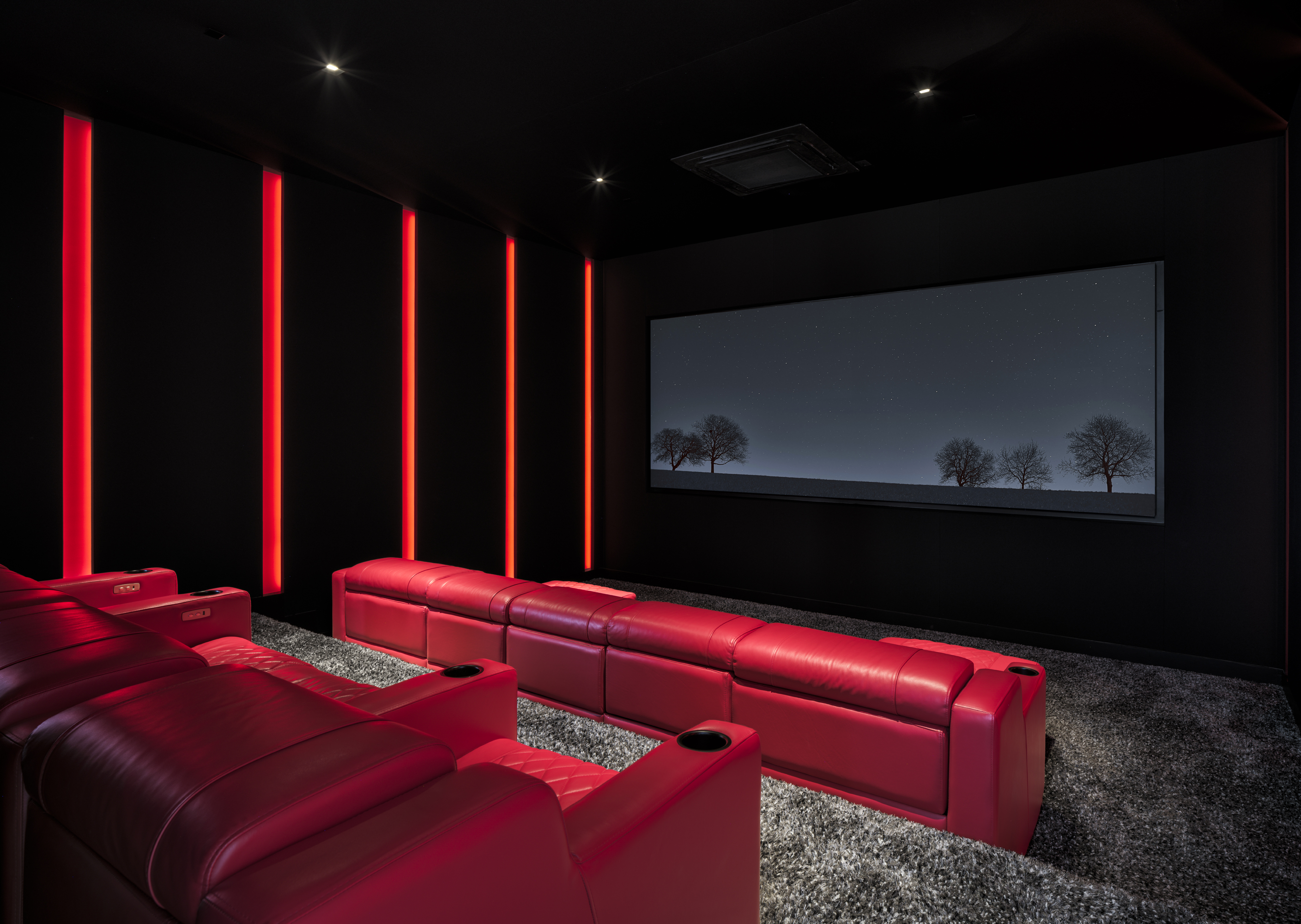 A theater at 3 The Point in Coronado. (Courtesy of...