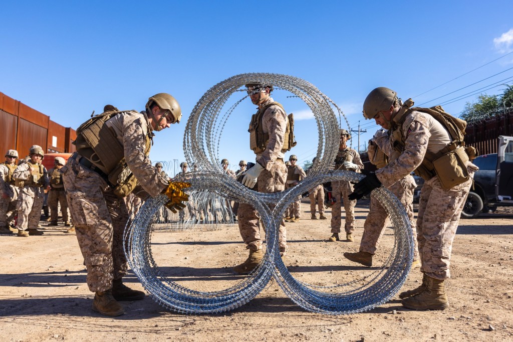 500 Camp Pendleton Marines sent to support border security in Yuma area – San Diego Union-Tribune