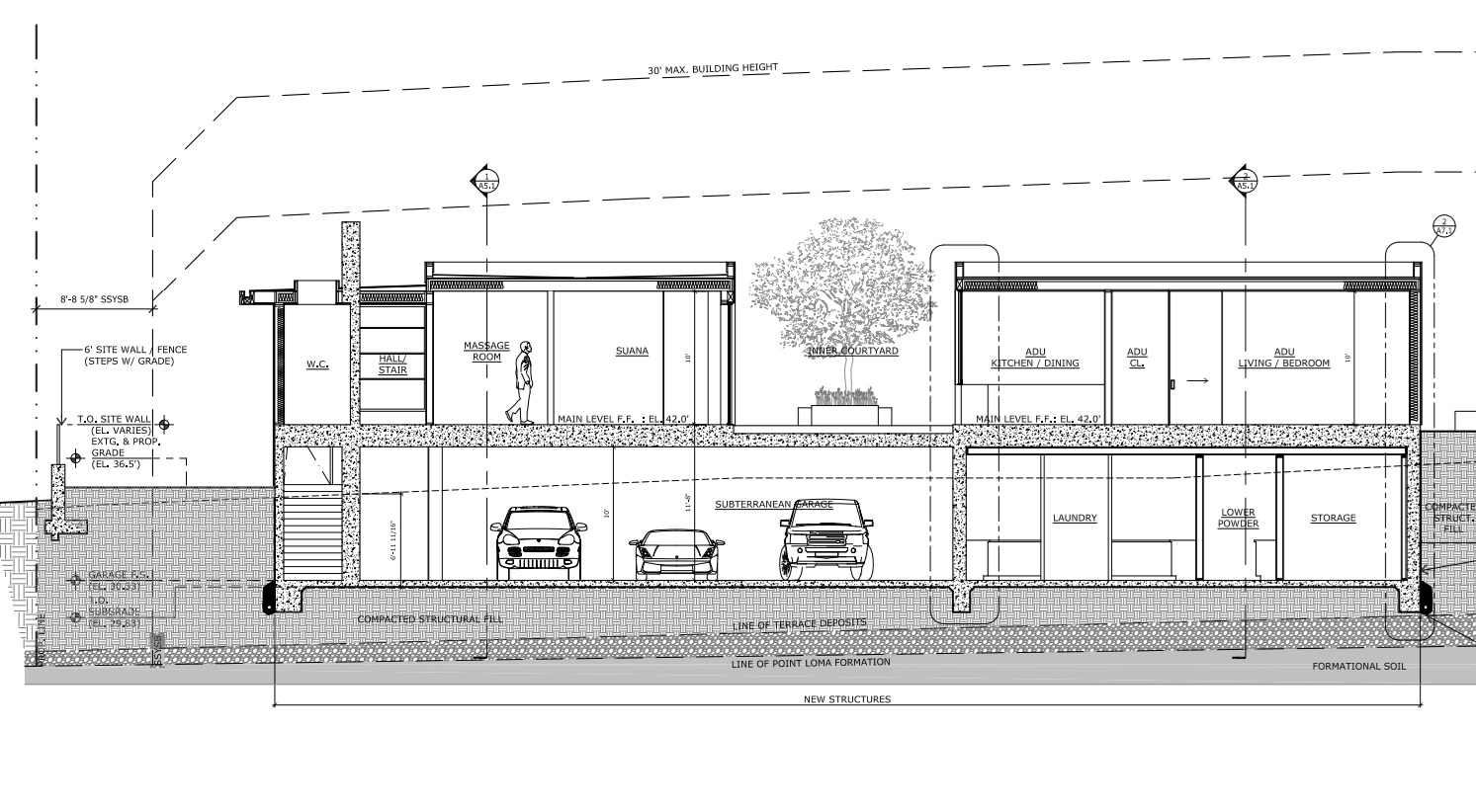 Plans submitted for 5970 and 5990 Camino de la Costa...