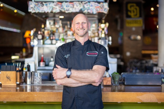 Andy Weiss is the executive chef at The Smoking Gun in downtown San Diego. (The Smoking Gun)