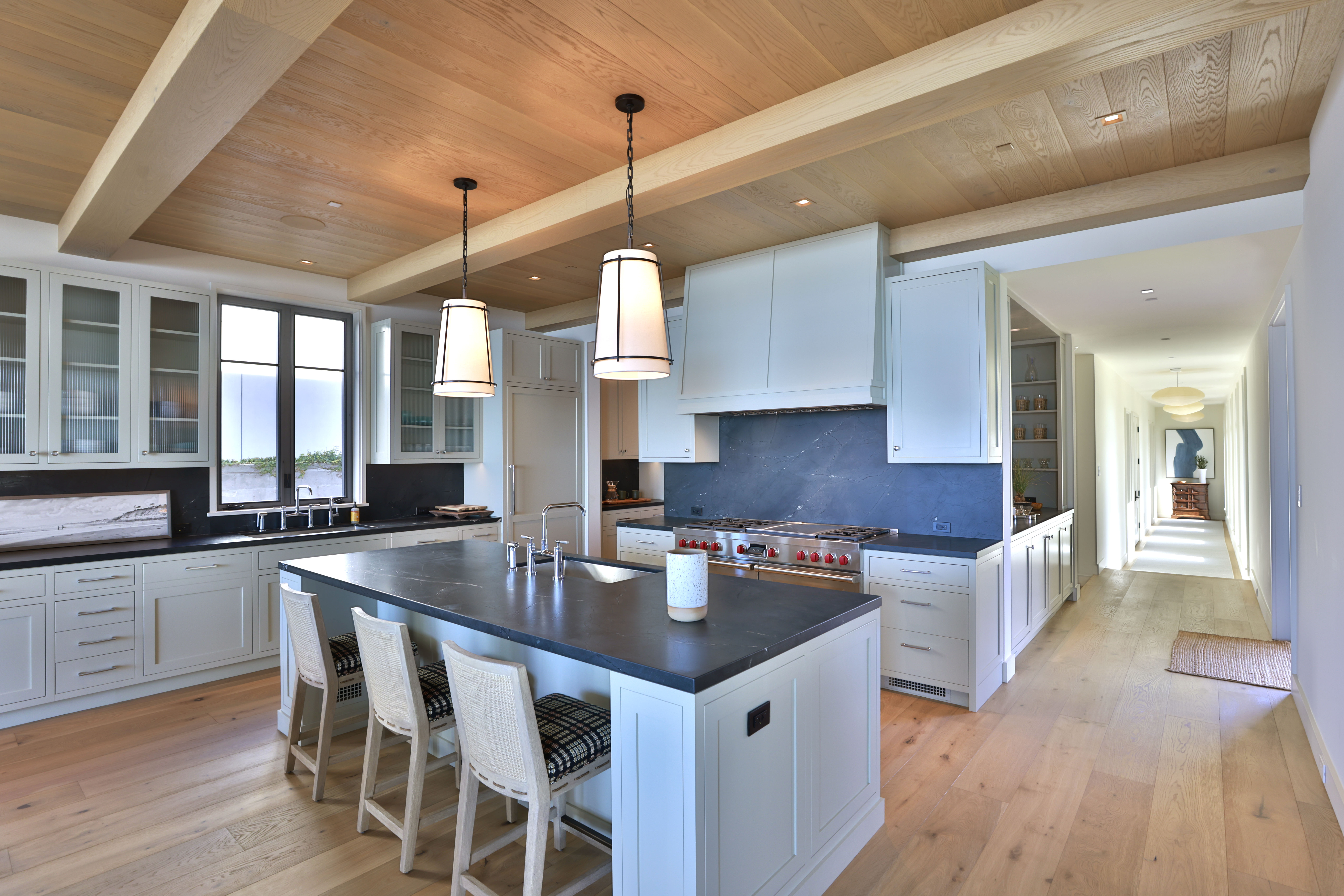 The kitchen at Ocean House Del Mar, a $75 million...