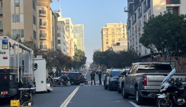 Police dog injured during SWAT barricade in Gaslamp Quarter