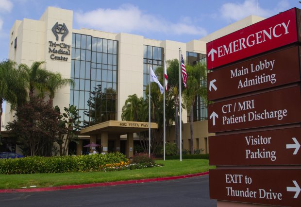 Kaiser Permanente has added Tri-City Medical Center in Oceanside as a health plan option for a wide range of services. (Eduardo Contreras / U-T File)