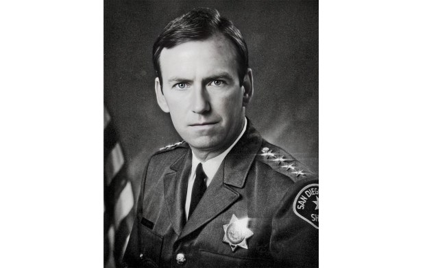 Former San Diego County Sheriff Jim Roache. (San Diego County Sheriff's Office)