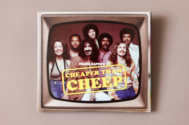 San Diego, CA - December 4: The Frank Zappa, "Cheaper Than Cheep" box set on December 4, 2025 in San Diego, CA. (K.C. Alfred / The San Diego Union-Tribune)