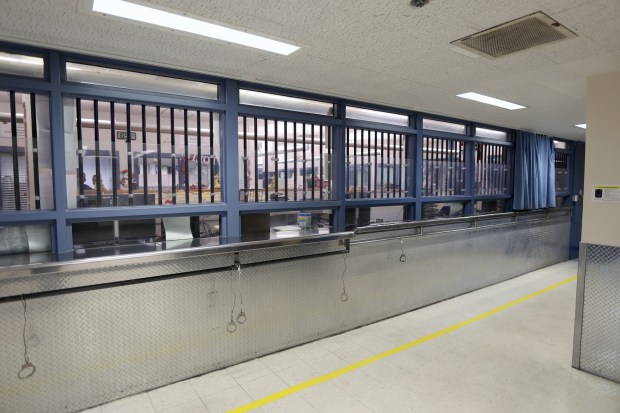 The processing of the Vista Detention Facility on Monday, Dec. 1, 2025. (San Diego County Sheriff's Department)