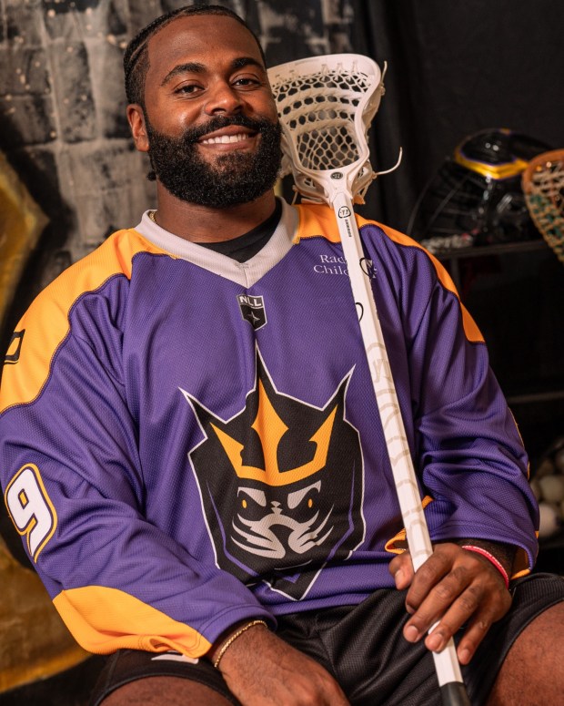 Trevor Baptiste, a transition and faceoff specialist lacrosse player for the San Diego Seals. (San Diego Seals)