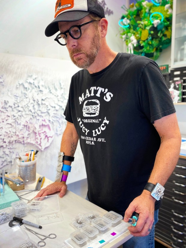 San Diego artist David Adey will be the subject of a mid-career survey at Oceanside Museum of Art in an exhibition titled "David Adey: Sacrificial Bodies," opening April 25. (David Adey)