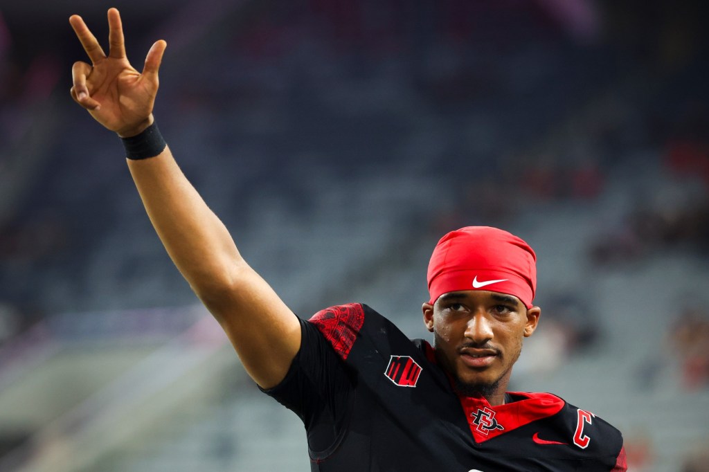 Aztecs QB Jayden Denegal undergoes surgery, will not play in New Mexico Bowl