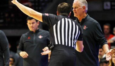 3 thoughts on SDSU's 77-66 win vs. Utah Valley ... coach's challenges, disappearing stars and a healing campus