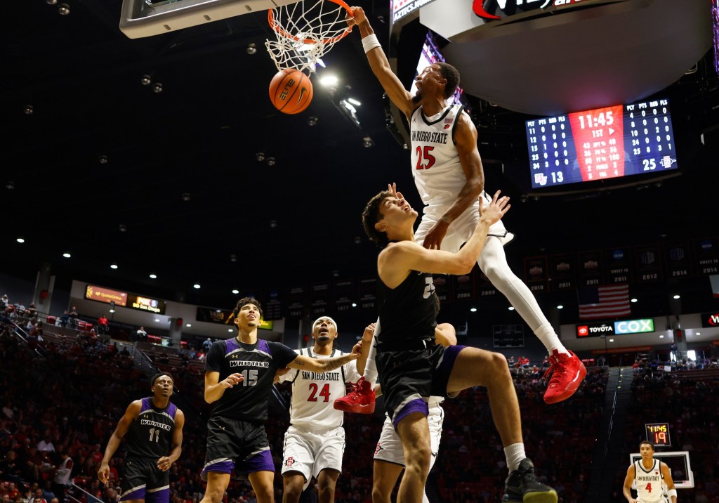 Aztecs rout Whittier in rare Monday afternoon game