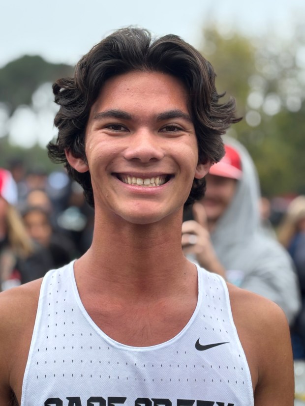 Sage Creek's Josiah Bowman will take part in Saturday's Brooks National Cross Country Championships at Balboa Park's Morley Field. (Phil Grooms)