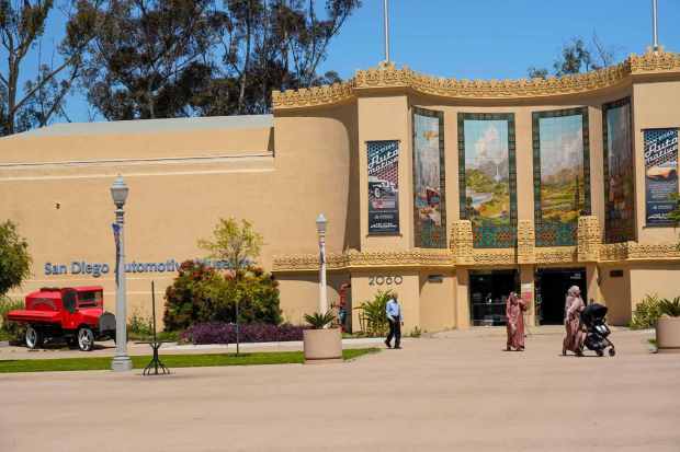 "There is truly something for everyone" at the San Diego Automotive Museum in Balboa Park, according to curator Jacqueline Goldstein. (Alejandro Tamayo / The San Diego Union-Tribune)