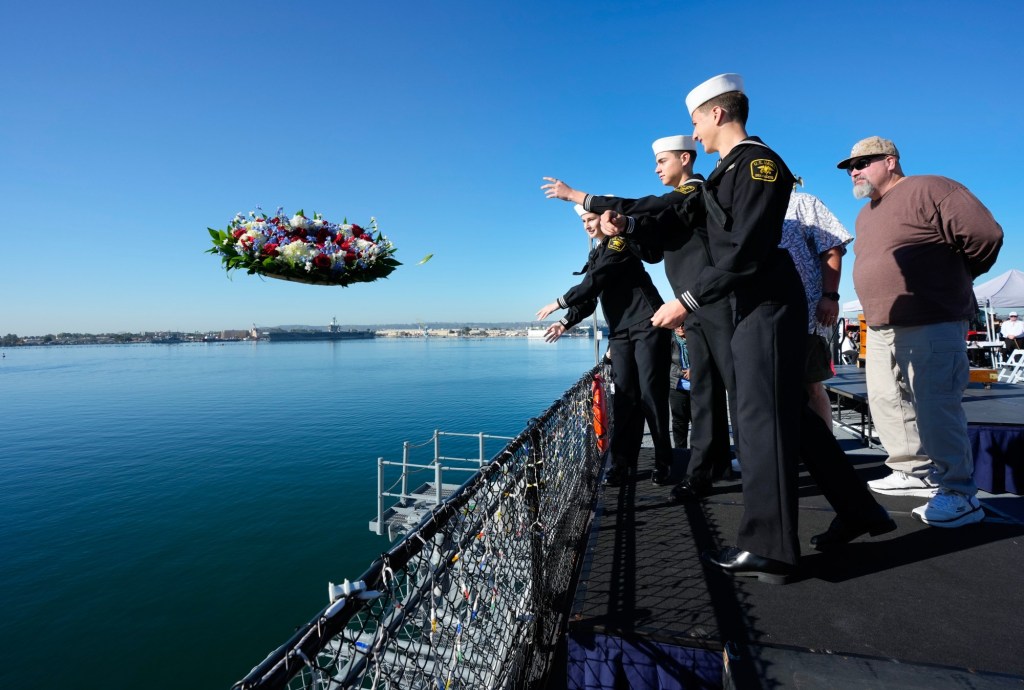 San Diego honors Pearl Harbor at USS Midway