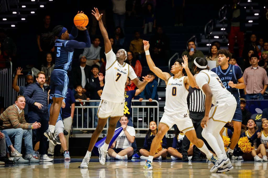 Ty-Laur Johnson’s breakout game keys USD’s upset of UCSD