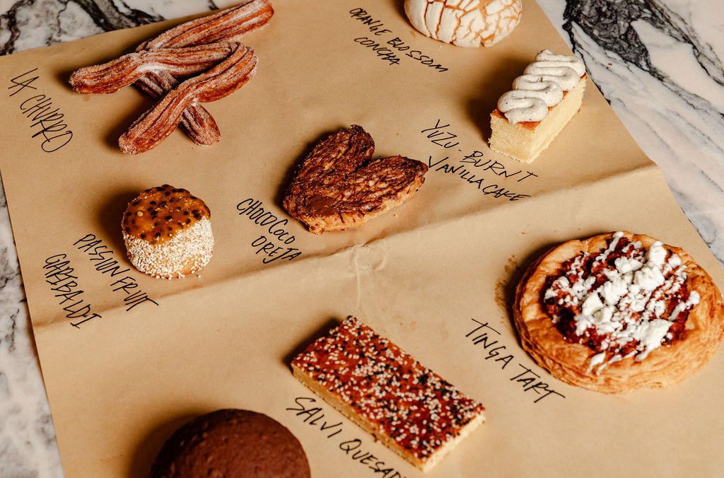 An assortment of pastries at Santa Canela in Highland Park.