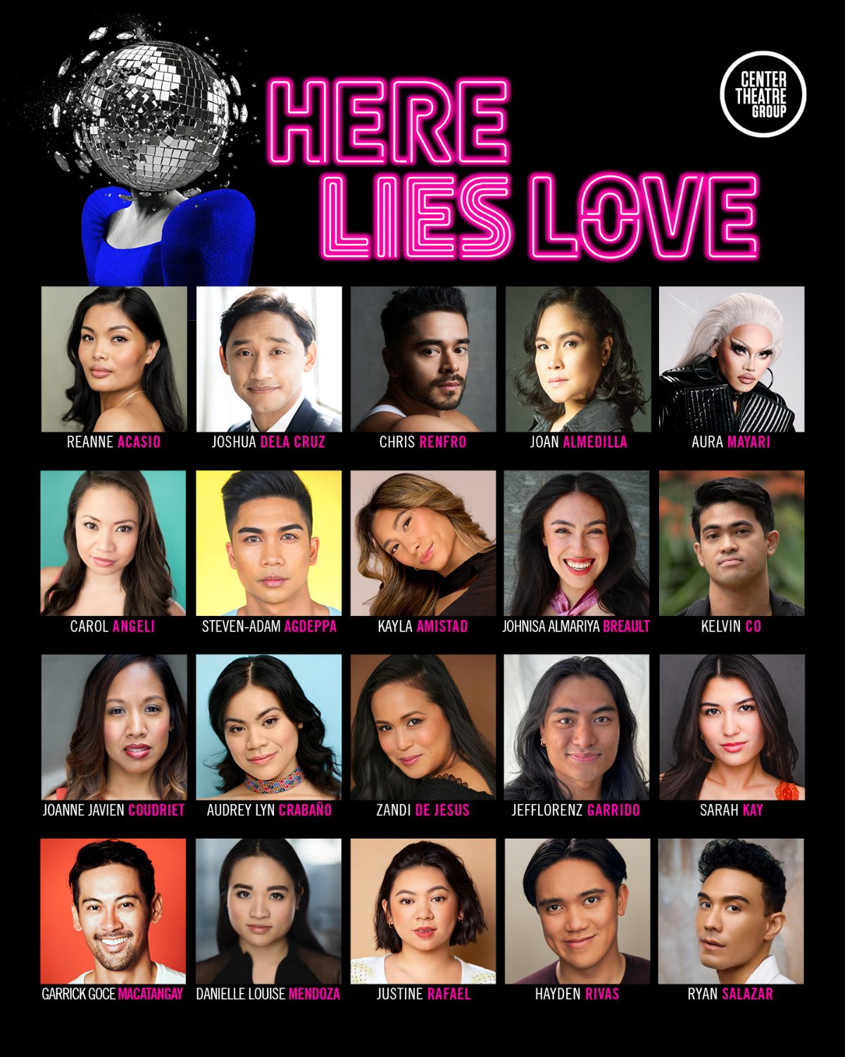 PHOTO: Center Theatre Group | The South Pasadenan | Here Lies Love Cast