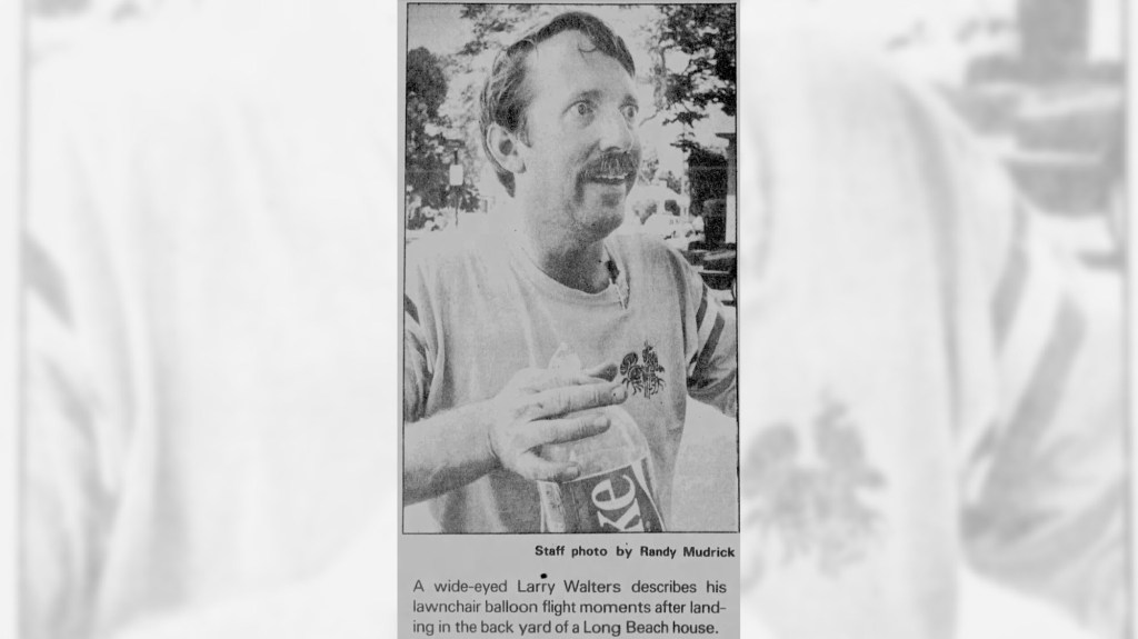 Larry Walters takes off from San Pedro for his unbelievable 1982 flight – Daily Breeze