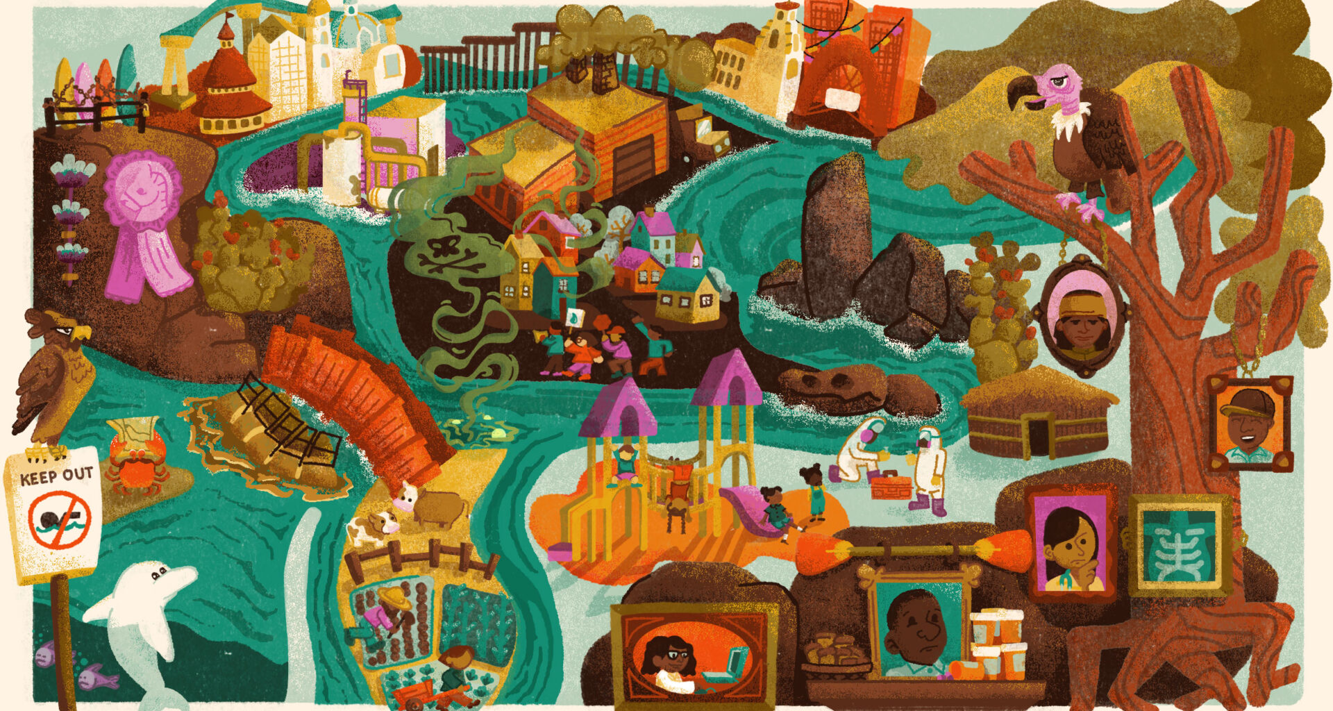 How chronic illness defines life near the Tijuana River