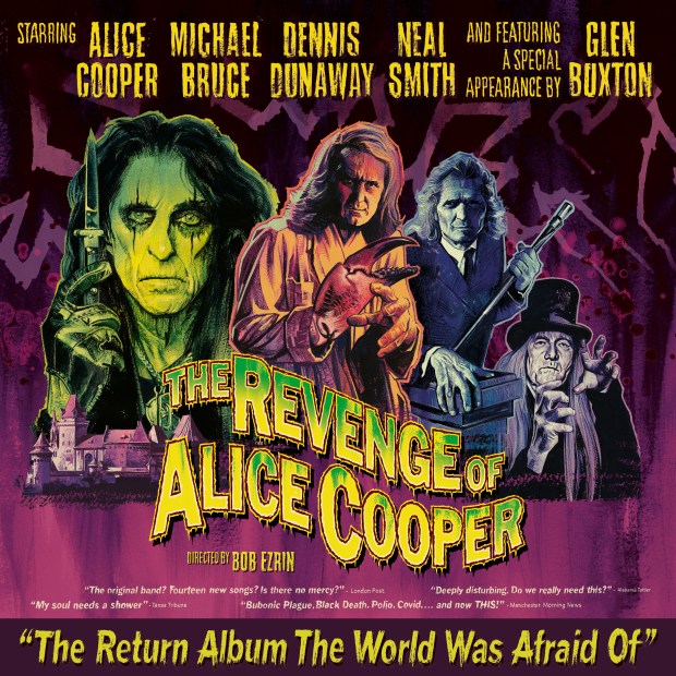 Alice Cooper's "The Revenge of Alice Cooper" (Photo courtesy of earMUSIC)