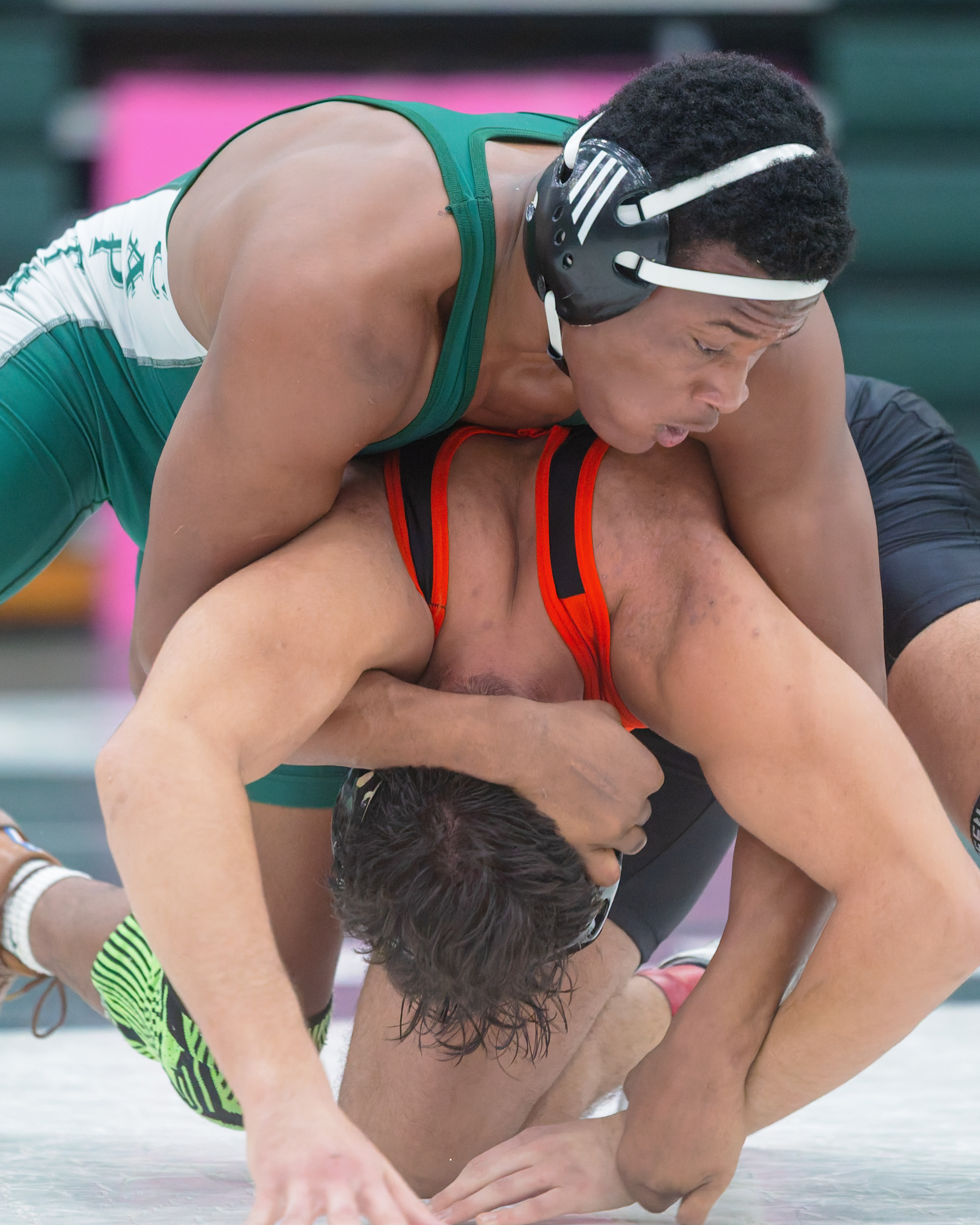 Waterford Kettering's Jamari Powell (left) defeated Birmingham Brother Rice's Emmanuel...