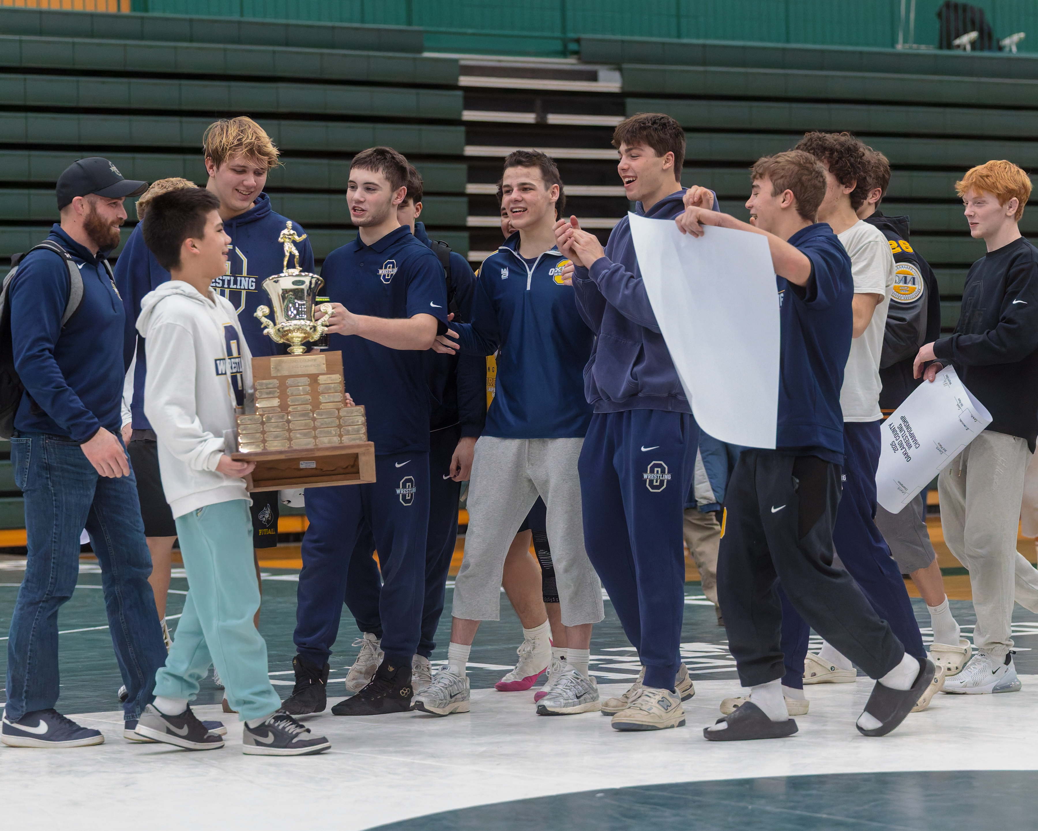 Oxford high school took home the team honors the the...