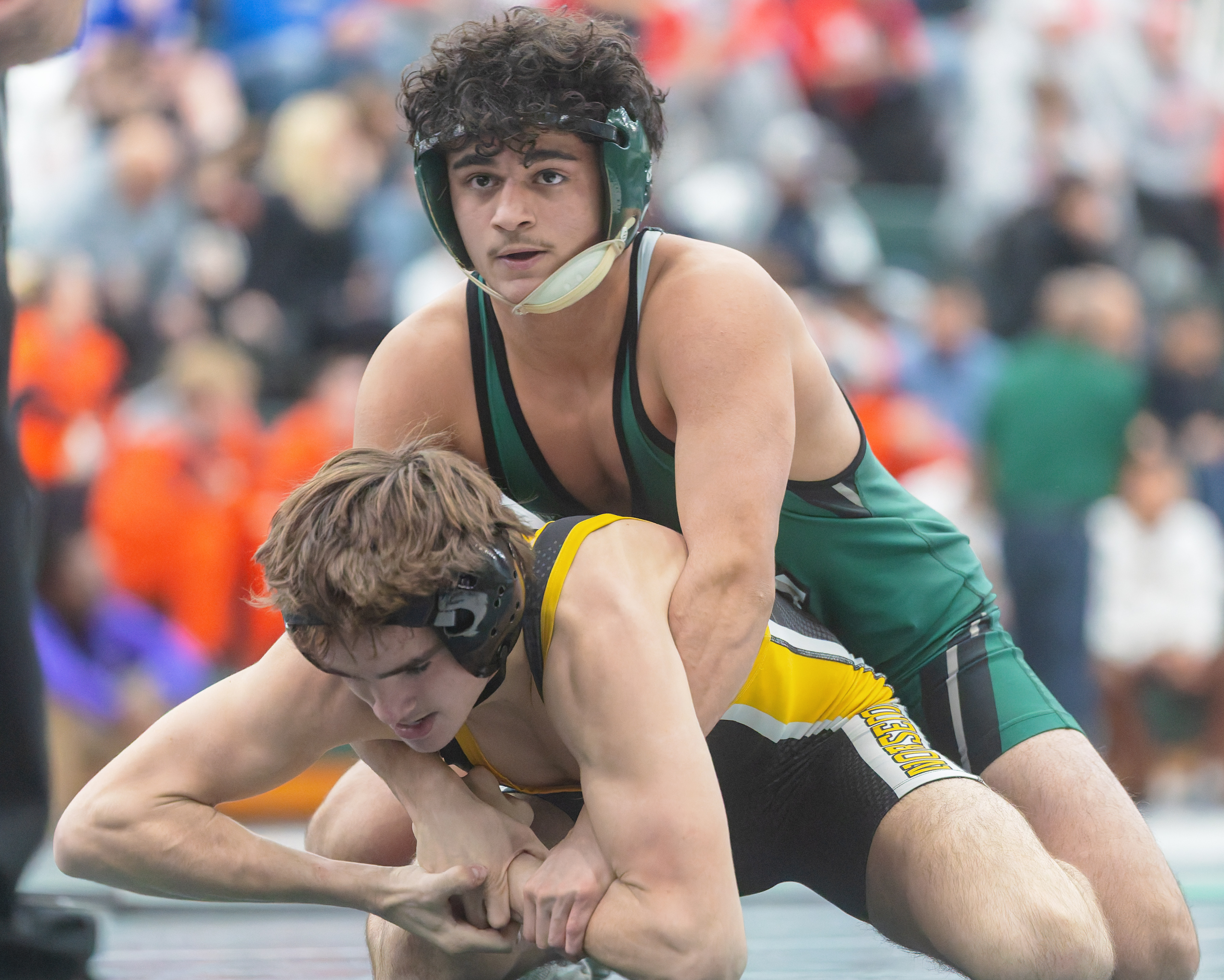 Lake Orion hosted the 2025 Oakland County wrestling championships on...