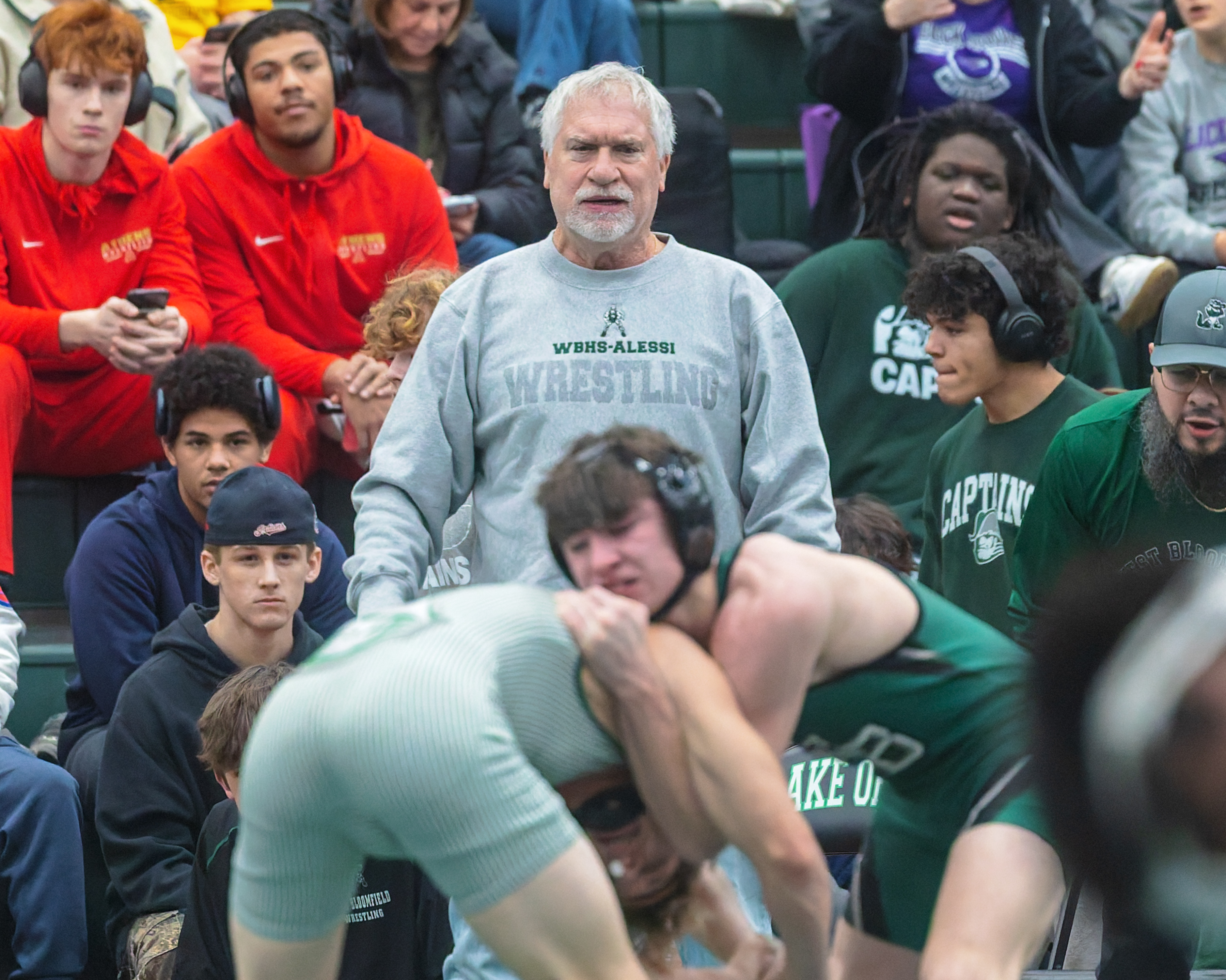 Lake Orion hosted the 2025 Oakland County wrestling championships on...